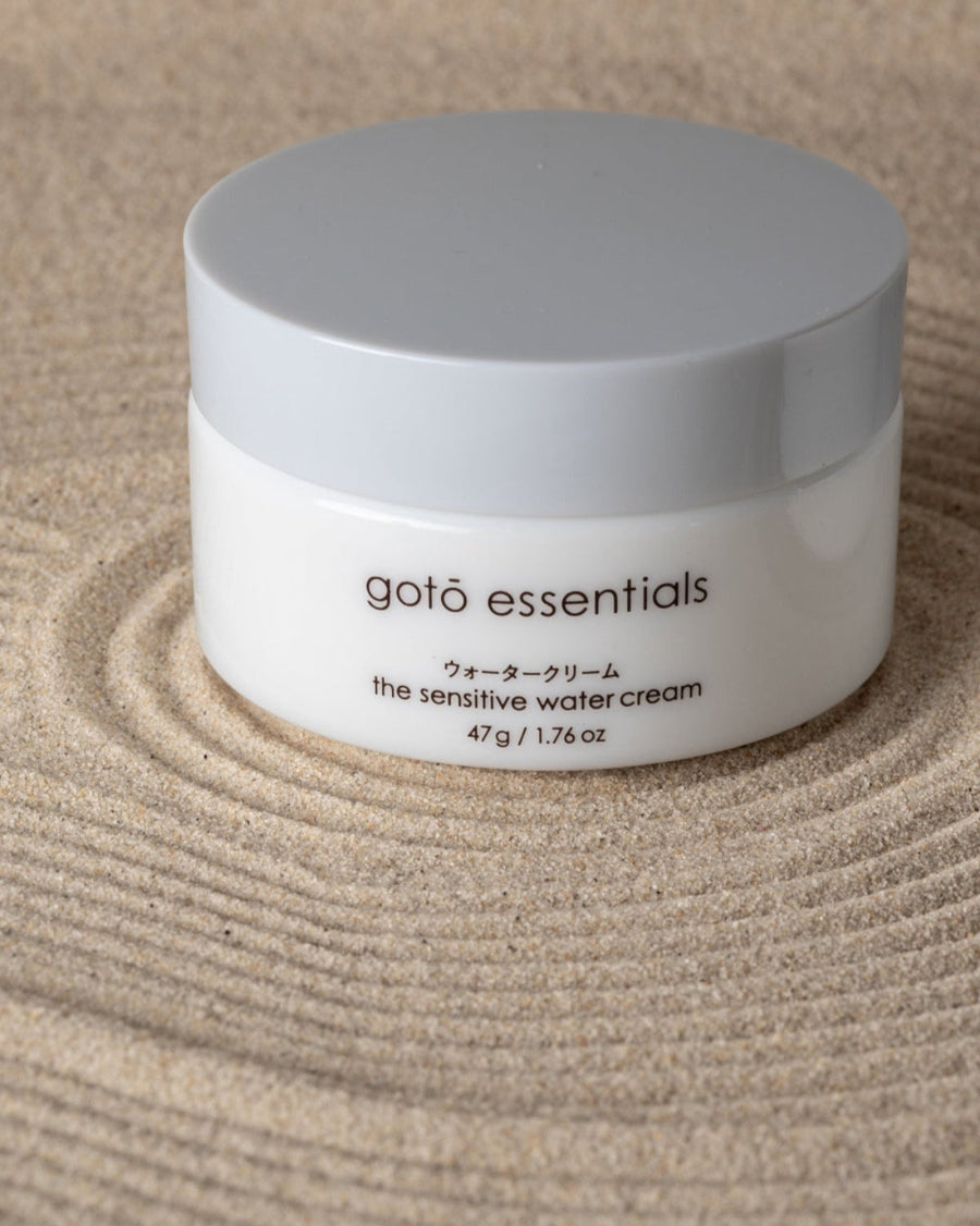 Japanese water cream gentle and effective. Made to protect, plump and hydrate for all skin types, acne-prone, sensitive skin.